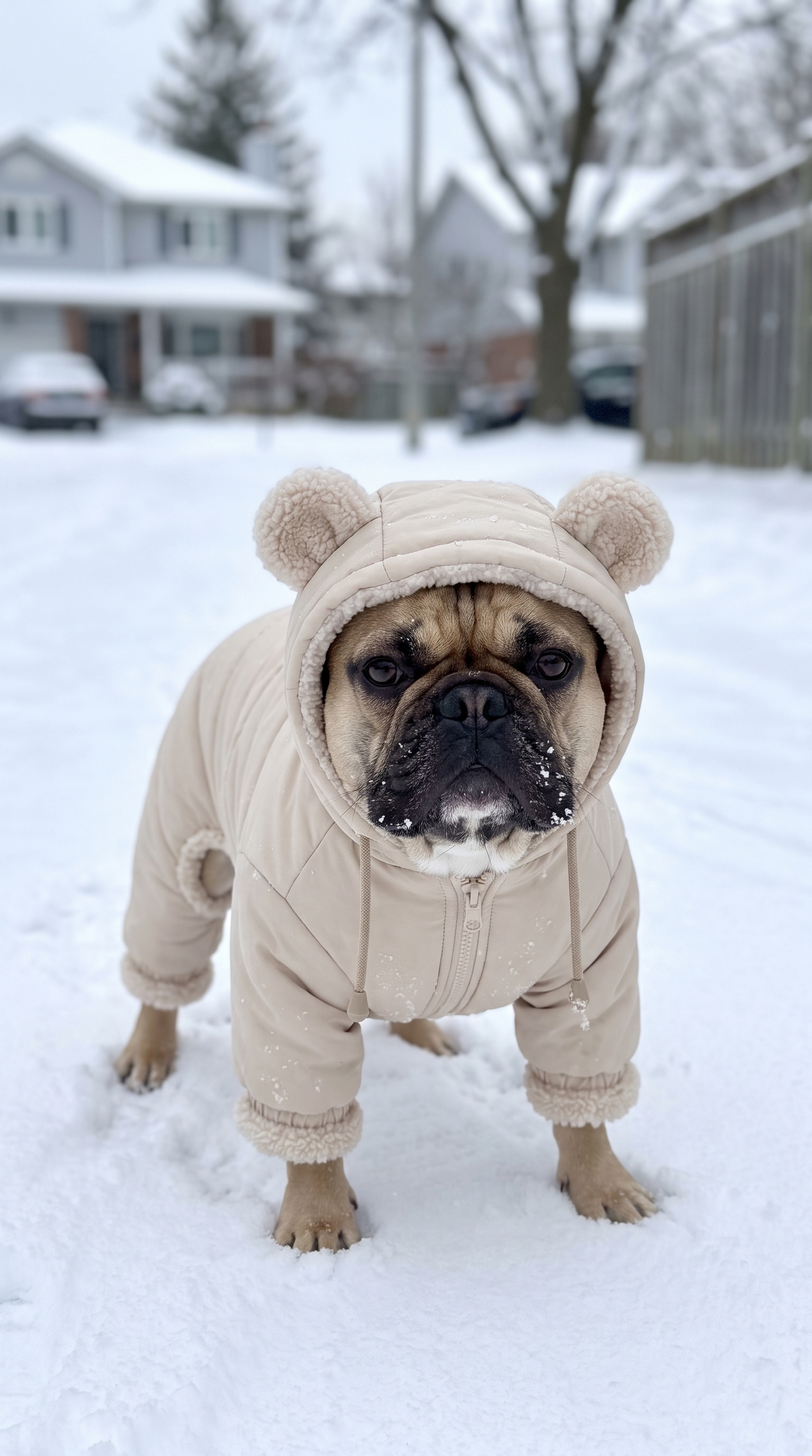 Bearly Cold™ Teddy Bear Dog Snowsuit