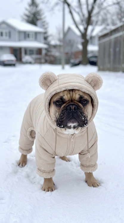 Bearly Cold™ Teddy Bear Dog Snowsuit