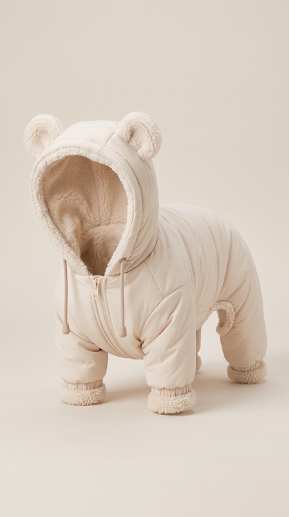 Bearly Cold™ Teddy Bear Dog Snowsuit