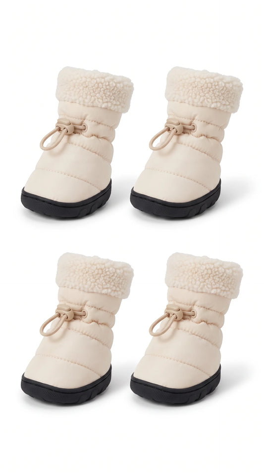 Bearly Cold™ Teddy Paw Boots (Set of 4)